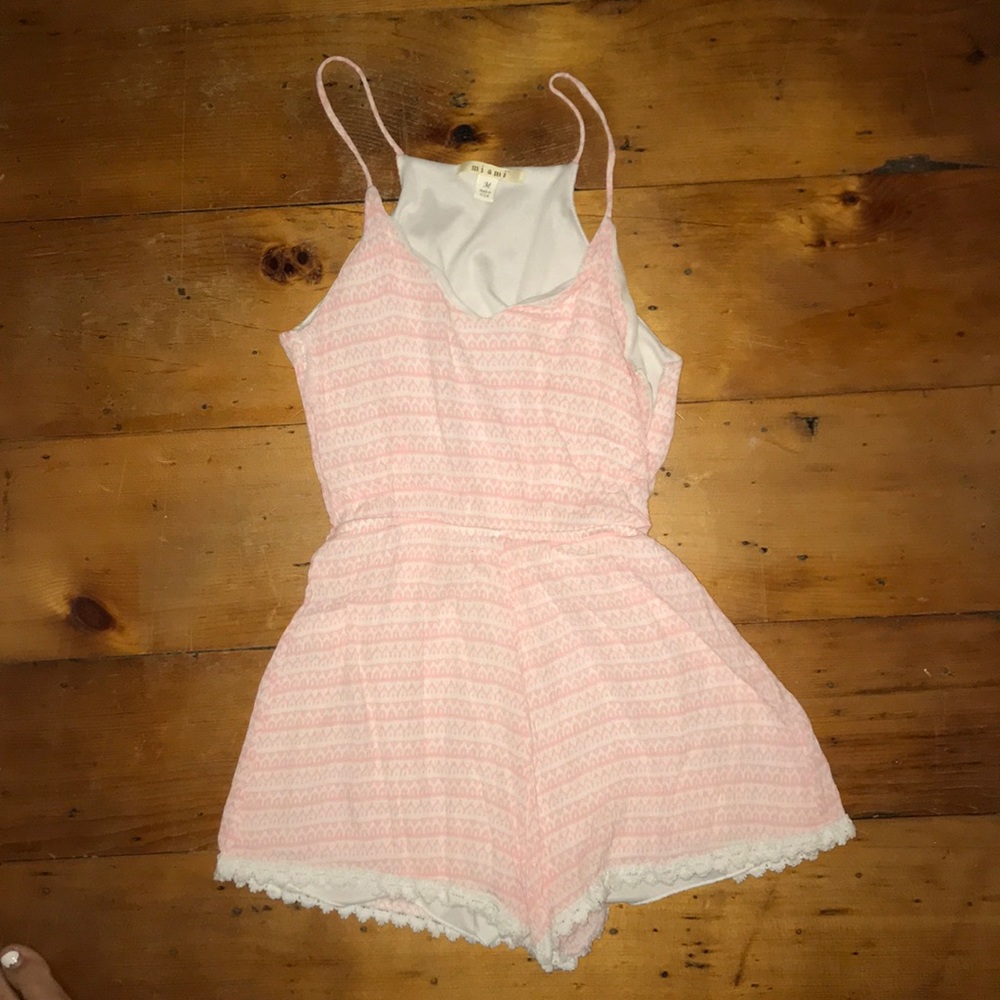 Pink romper